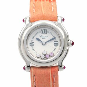 ショパール ハッピースポーツ ブランドオフ Chopard ステンレススチール 腕時計 SS/革 中古 レディース