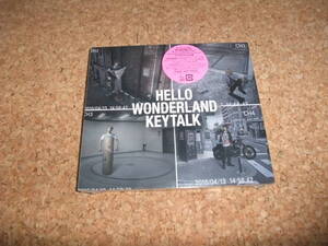 [CD][送料無料] サ盤 未開封 初回 KEYTALK HELLO WONDERLAND