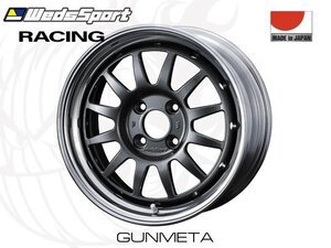 Weds Sport レーシング GMT 16インチ×8J +12 4H-100 φ65 ホイール ウェッズスポーツ ガンメタル RACING 16x8J