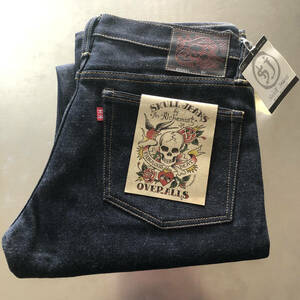 一撃！新品 スカルジーンズ Skull Jeans 5508XX 6x6 W34未使用 