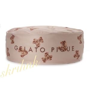 ☆gelato pique☆ジェラートピケ☆限定☆ベアモチーフビーズクッション☆新品タグ付き☆くま☆クマ☆ビーズソファ☆クッションソファ☆