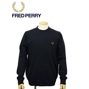 FRED PERRY (フレッドペリー) K9601 CLASSIC CREW NECK JUMPER クルーネック セーター FP523 795NAVYXL