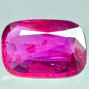 1円〜!!ソ付!!〔天然ルビー0.592ct〕d 約6.0×4.1mm ルース 裸石 corundum コランダム ruby 宝石 jewelry BC0/BC0 テDG0 w4 マ51