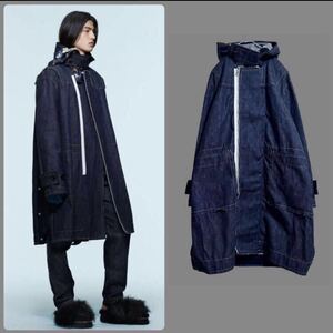 2022年秋冬サカイ　デニムコート　sacai