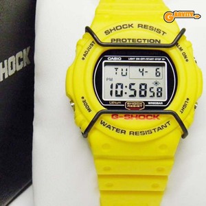 DW-5700Y-9JF スティング復刻モデル イエローカラースクリューバック CASIO(カシオ)G-SHOCK(ジーショック)【未使用品】