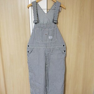 the flat head フラットヘッド オーバーオール HICKORY OVERALL FN-PA-DO801 XL ヒッコリーストライプ