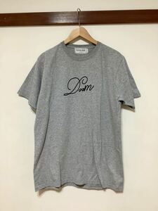 ぬ975 DENIME GEAR ドゥニーム プリントTシャツ 半袖Tシャツ L グレー