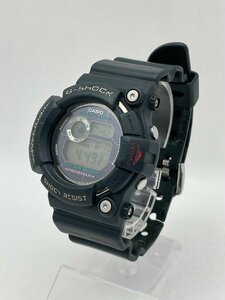 1円～/CASIO/カシオ/G-SHOCK/Gショック/FROGMAN/GW-200/SHOCK RESIST/チタン/200M/タフソーラー/メンズ腕時計/稼動品/ジャンク/T075