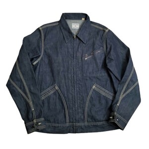 FULLCOUNT 【men1797D】 DENIM ZIP JACKET デニムジップジャケット 2493 インディゴブルー アウター メンズ 36 日本製 AG