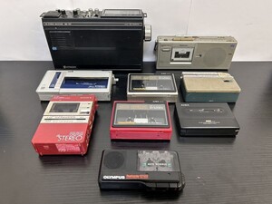 C209-I39-9766 ラジカセ ポータブル カセットプレーヤー ラジオ まとめ SONY AIWA National HITACHI