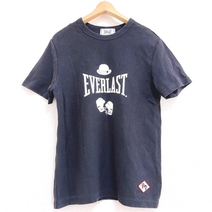 エバーラスト x タケオキクチ Everlast x TAKEO KIKUCHI Tシャツ 半袖 ロゴ ブラック 3サイズ 884150