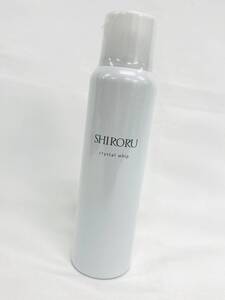 H1194*1.5　未開封　SHIRORU　シロル　クリスタルホイップ　洗顔料　120g　泡洗顔　炭酸泡洗顔　毛穴　くすみ　スキンケア　