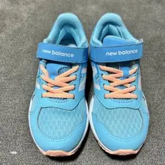 New Balance キッズスニーカー 水色 ハンゾーV PXHANVC3M