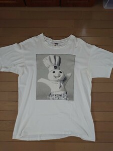 90s Dough Boy　企業キャラクターTシャツ　Calvin KleinパロディーTシャツ　レア