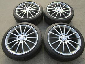 AMG純正☆18×7.5J+52☆W176・W246・W247・W205等に☆ブリヂストンポテンザ付Aクラス☆ｆｎ