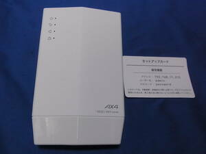 官4 BUFFALO Wi-Fi 中継機 WEX-1800AX4 アウトレット品