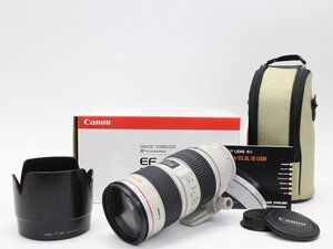 ●○【元箱付】Canon EF 70-200mm F2.8 L IS USM カメラレンズ 望遠 ズーム EFマウント キャノン ケース付○●028331005m○●