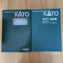 KATO 10-1717 581系スリットタイフォン7両基本セット①付属品未使用