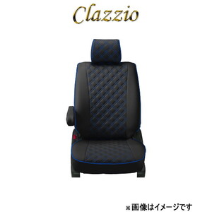 クラッツィオ シートカバー キルティングタイプ(ブラック×ブルーステッチ)フィット ガソリン GK3/GK4/GK5 EH-2001 Clazzio