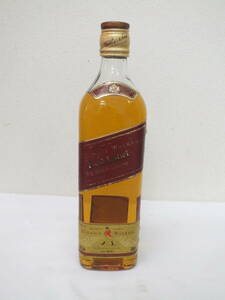 ★未開栓 Johnnie Walker ジョニーウォーカー 赤ラベル　レアラベル 700ml 40%★（4985）