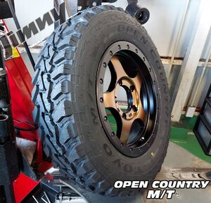 JB64 JB23 ジムニー専用 トーヨー オープンカントリー MT-R 195R16 タイヤホイールセット 16インチ TOYO