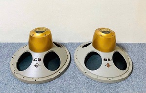 TANNOY/タンノイ LSU/HF/15/8 モニターゴールド MONITOR GOLD スピーカー ペア。(動作確認済み)