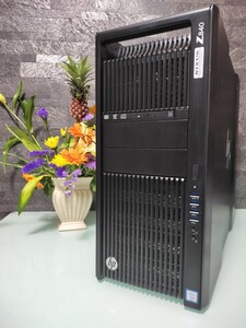  HP Z840 Quadro P4000搭載 メモリ112GB 14コア 28スレ ゲーム CAD 動画編集 トレーダー ゲーミング 高性能 ワークステーション