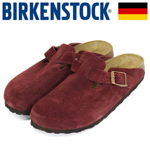 BIRKENSTOCK (ビルケンシュトック) 1028312 BOSTON ボストン スエードレザーサンダル ZINFANDEL ナロー幅 BI377 36-約23.0cm