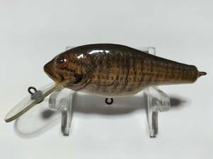 １　OLD　全真鍮 スモールフライバス ダイビング ボディ約7ｃｍ DIVING SMALL FLY BASS バグリー Bagley