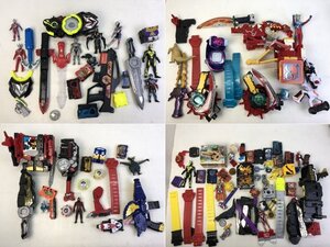 01w4830 【大量】特撮 おもちゃ グッズ 他 約13kgまとめ ウルトラマン 仮面ライダー ジュウオウジャー他 中古品 現状品