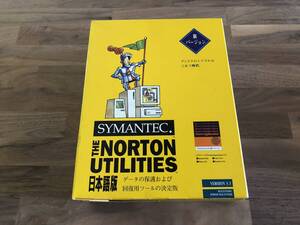 SYMANTEC The Norton Utilities for Macintosh日本語版 Version3.1と3.2