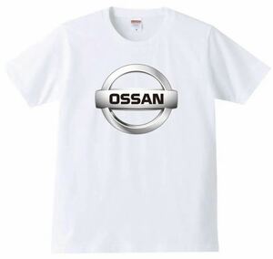 【送料無料】【新品】OSSAN オッサン Tシャツ パロディ おもしろ プレゼント メンズ 白 XLサイズ