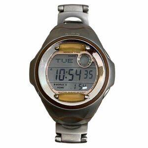 【稼働品】腕時計 CASIO カシオ G-ms Baby-G MSG-140 シルバー4411S