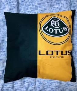 誰も持ってない？日本全国送料無料！ LOTUS　ロータスロゴ　大きなクッション　エスプリ　エリーゼ　エキシージ　ヨーロッパ　エミーラ