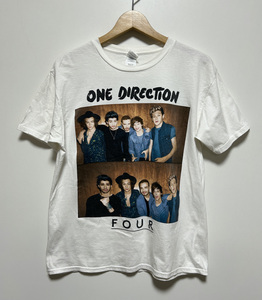 ★ONE DIRECTION FOUR ワンダイレクション 2014 2015 半袖Tシャツ M 白 ホワイト フォトプリント