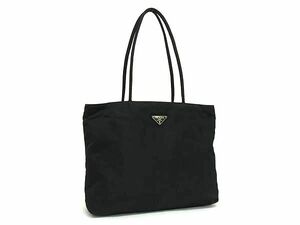 1円 PRADA プラダ テスートナイロン トートバッグ ショルダーバッグ 肩掛けかばん レディース ブラック系 BJ3945