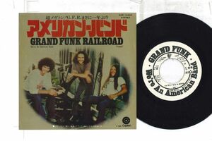 7 Grand Funk Railroad Were An American Band / Creepin ECR10405PROMO CAPITOL プロモ /00080