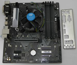 ASUS PRIME B365M-A Pentium G5420T バックパネル付 MicroATX LGA1151