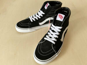 26cm 黒/白 バンズ スケハイ VANS SK8-HI BLACK/WHITE US8/26cm VN000D5IB8C