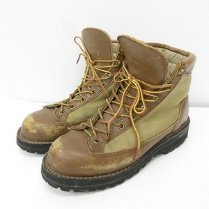 ダナー DANNER 30420X ダナーライト ブーツ 黒タグ 90年代後期 ゴアテックス ビブラムソール USA製 ブラウン 茶 7EE 25cm相当 STK メンズ