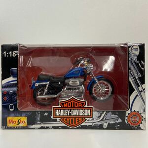 Maisto 1/18 HARLEY DAVIDSON XLH SPORTSTER 1200 マイスト ハーレーダビッドソン スポーツスター バイク ミニカー