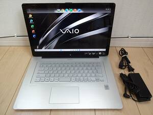 【フルHDタッチパネル搭載！MS Office2021付き】VAIO Fit15A(SVF15N18DJS) Core i7/メモリ8GB/SSD160GB Win11認証(最新版23H2適用)