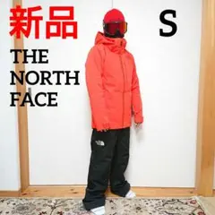 新品未使用THE NORTH FACEスキー、スノーボードジャケットウェアS赤