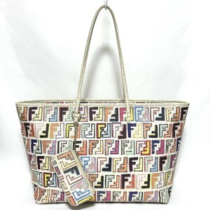 FENDI フェンディ ズッカ トートバッグ ロールバッグ HB04231