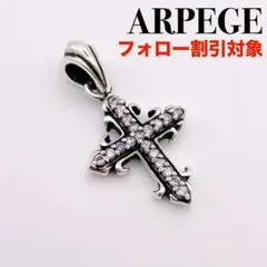 ◆ ARPEGE アルページュ ジルコニア クロスペンダント