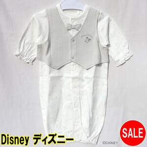 Disney ディズニー サイズ50～70 ミッキー グレー ドレス カバーオール ベスト付 ベビー服 21510660503 出産祝い