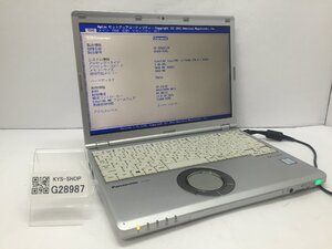 ジャンク/ Panasonic CF-SZ6A11VS Intel Core i3-7100U メモリ4.1GB ストレージ無し 【G28987】