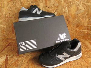 新品☆本物 USA製 ニューバランス M1300BOK オールデン New Balance 24cm オールレザー HORWEEN LEATHER Alden M1500 M992 MR993 M1400