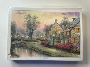 新品未開封　1000ピースジグソーパズル APOLLO-SHA’S JIGSAW PUZZLE 750x500mm THOMAS KINKADE ランプの小路　