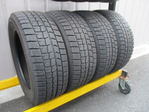 ★☆225/55R17 97Q ダンロップ WINTER MAXX WM02 スタッドレス 2019年製 4本 送料込 T49131218☆★インボイス領収書発行可能